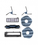 Anker Eufy | Replacement Parts Kit for Eufy C20 Omni Robot Vacuum, Roller Brush with Bristles and Rubber, Brush Guard, 2 Side