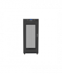 Lanberg Rack cabinet 19" free-standing 15U/800x1000 (flat pack) with mesh door lCD V2, black | Lanberg