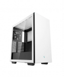 Deepcool, MID TOWER CASE, CH510, Side window, White, Mid-Tower, Power supply included No, ATX PS2