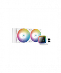 Deepcool, LS520 A-RGB, CPU Liquid Cooler, White, Intel, AMD