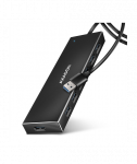 AXAGON SuperSpeed USB-A FLAT Hub | HUE-F7A