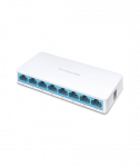 Mercusys Switch MS108 Unmanaged, Desktop, 10/100 Mbps (RJ-45) ports quantity 8, Power supply type External
