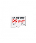 Samsung P9 Express, MicroSD Card, 256 GB, microSDXC, Flash memory class U3, V30, A1