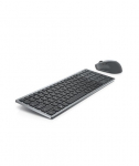 Juhtmevaba klaviatuur ja hiir Dell Keyboard and Mouse KM7120W, Batteries included, US, Titan Gray