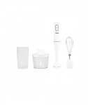 Blender Tristar, Hand blender set, MX-4851, 350 W, Number of speeds 2, Turbo mode, Chopper, White