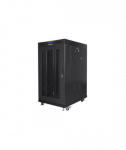 Lanberg Rack cabinet 19" free-standing 22U/800x1000 (flat pack) with mesh door lCD V2, black | Lanberg