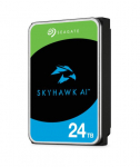 HDD SEAGATE SkyHawk AI 24TB 256 MB 7200 rpm Discs/Heads 10/20 3,5" ST24000VE002