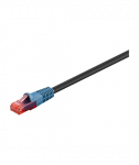 Goobay CAT 6 Outdoor-patch cable U/UTP 94389 15 m, Black