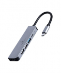 I/O ADAPTER USB-C TO HDMI/USB3/5IN1 A-CM-COMBO5-03 GEMBIRD