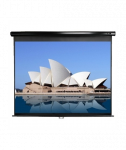 Elite Screens Manual Series M113UWS1 Diagonal 113", 1:1, Viewable screen width (W) 203 cm, Black