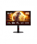 AOC, Q27G4ZDR, 27", QD-OLED, QHD, 16:9, 240 Hz, 0.03 ms, 2560 x 1440 pixels, 400 cd/m&sup2;, HDMI ports quantity 2, Black