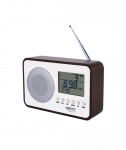Camry, Digital Radio, CR 1153, 5 W, White/woden