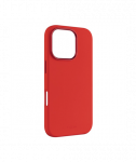 Fixed MagFlow, Back cover, Apple, iPhone 16 Pro, Liquid silicon, Red