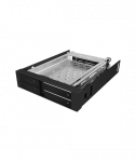 Icy Box IB-2227StS Storage Drive Cage for 2.5" HDD, Black
