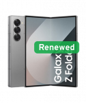 Grade A, Samsung Galaxy Z Fold6, 7.6" Dynamic AMOLED 2X, 5G, 256GB, Silver, Android, Samsung Renewed