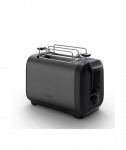 TEFAL Subito TT5S18E0, Number of slots 2, Power 1200 W, Black, Housing material Stainless steel/Plastic