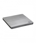 H.L Data Storage, Ultra Slim Portable DVD-Writer, GP60NS60, Interface USB 2.0, DVD&plusmn;R/RW, CD read speed 24 x, CD write speed 24