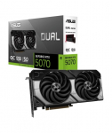 Videokaart ASUS NVIDIA GeForce RTX 5070 12 GB GDDR7 192 bit PCIE 5.0 16x Dual Slot Fansink 1xHDMI 3xDisplayPort