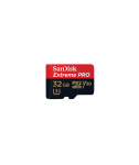 SanDisk Extreme Pro microSD 32GB + SD-adapt.