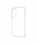 Fixed Story AntiUV, Back cover, Samsung, Galaxy A37 5G, TPU, Clear