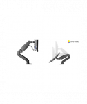ICY BOX IB-MS303-T Monitor stand with desk mounted base for a screen size up to 27" | Raidsonic