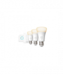 Philips Hue W Starter Kit 9,5W A60 E27 3pcs, Bridge, Switch