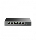 Switch TP-LINK TL-SF1006P Desktop/pedestal 6x10Base-T / 100Base-TX PoE+ ports 4 TL-SF1006P