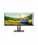 Lenovo ThinkVision, P34WD-40, 34", IPS, 21:9, 120 Hz, 4 ms, 3440x1440 pixels, 350 cd/m&sup2;, HDMI ports quantity 1, Eclipse black