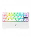 M&auml;nguklaviatuur Razer Huntsman V3 Pro Tenkeyless 8KHz, Wired, US, White, Razer Analog Optical Switch Gen-2