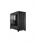 Corsair PC Case, Frame 4000D RS Modular, Black, Mid-Tower