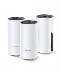 TP-LINK Whole Home Mesh Wi-Fi System Deco E4 (3-pack) 802.11ac, 867+300 Mbit/s, 10/100 Mbit/s, Ethernet LAN (RJ-45) ports 2