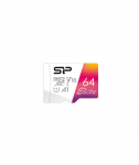Silicon Power, microSDHC UHS-I Memory Card, Elite, 64 GB, microSDHC/SDXC, Flash memory class 10