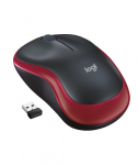 Logitech M185 Juhtmevaba Optiline Hiir Punane 910-002240