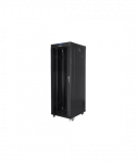 Lanberg Rack cabinet 19" free-standing 37U/600x800 (flat pack) with glass door lCD V2, black | Lanberg