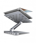 AXAGON HMC-STND stand for 10"-16" laptops & USB 5Gbps hub, 3x USB-A, HDMI 4K/60Hz, RJ-45 | AXAGON