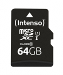 MEMORY MICRO SDXC 64GB UHS-I/W/ADAPTER 3423490 INTENSO