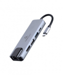 I/O ADAPTER USB-C TO HDMI/USB3/5IN1 A-CM-COMBO5-04 GEMBIRD