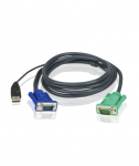 Aten 2L-5202U 1.8M USB KVM Cable with 3 in 1 SPHD