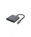 I/O ADAPTER USB-C TO HDMI/DP/A-CM-HDMIFDPF-01 GEMBIRD