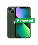 Grade B, Apple iPhone 13, 6.1" Super Retina XDR OLED, 5G, 128GB, Green, iOS, Apple Renew