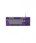 Klaviatuur Fury, Kanabo K2, Gaming, Wired, US, Gray/Purple, USB Type-A, Linear