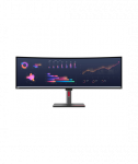 Lenovo, ThinkVision, P49w-30, 49", IPS, 32:9, 60 Hz, 4 ms, 5120 x 1440, 350 cd/m&sup2;, HDMI ports quantity 2, Black, Warranty 36