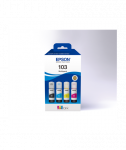Epson 103 EcoTank Ink Cartridge, Black, Cyan, Magenta, Yellow, Multipack 4-colours