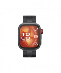 Huawei Watch FIT4 Pro, 3D Fluorelastomer Black Strap, Titanium Body, Seiya-B29