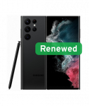Samsung Renewed Grade C, Samsung Galaxy S22 Ultra, Phantom Black, 6.8", 256 GB, 5G, Android