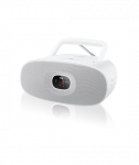 Kaasakantav raadio Muse MD-202RDW White, CD player,