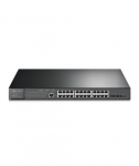 Switch TP-LINK Omada TL-SG3428XMP Type L2+ Rack 4xSFP+ 1xConsole 1 PoE+ ports 24 384 Watts TL-SG3428XMP