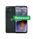 Grade B, Motorola G55, 6.5" IPS Display, 5G, 256GB, Forest Gray, Android, Motorola Renewed
