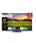 TV THOMSON 43" 4K/Smart QLED 3840x2160 Bluetooth Google TV 43QG5C14