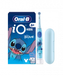 Hambahari Oral-B with Travel Case, 6Y+, iO Kids Disney Stitch, Rechargeable, For kids, Number of brush heads included 1